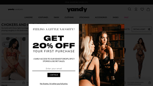 Yandy - Chokers and Harnesses Collection