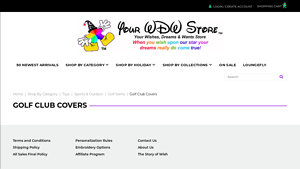 Your WDW Store - Golf Club Covers
