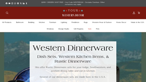 Your Western Decor - Rustic Dinnerware Sets