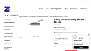 Zack White - 6 Ring Notebook Ring Binders