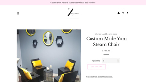 Z Brows and Beauty - Custom Made Yoni Steam Chair