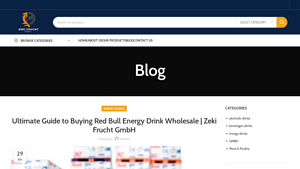 Zeki Frucht GmbH - Red Bull Energy Drink Wholesale
