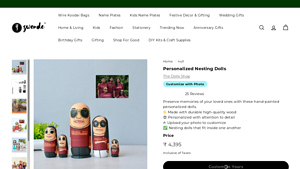 Zwende - Personalized Nesting Dolls Set of 5
